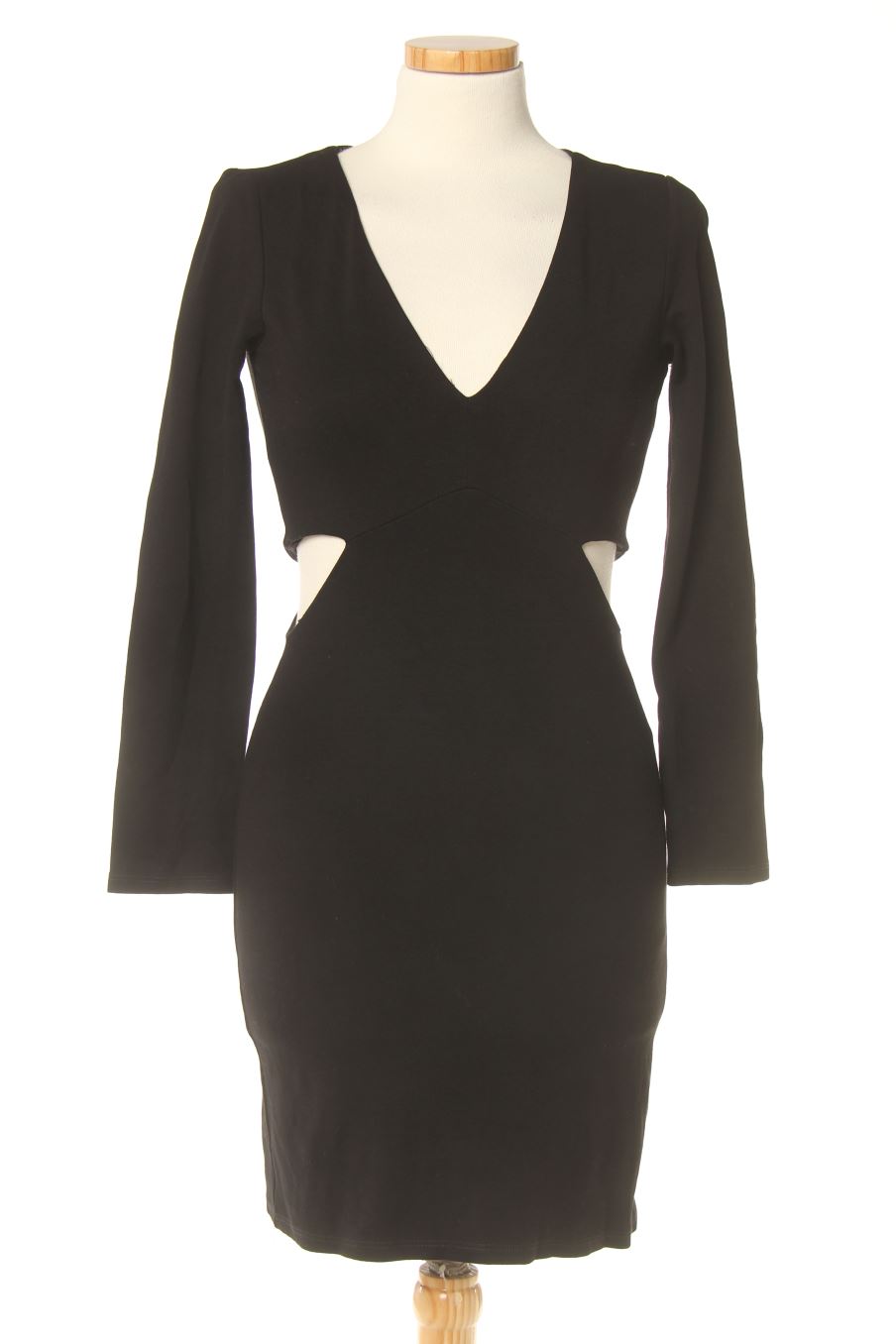 Robe casual Trafaluc de la taille S, de couleur noir