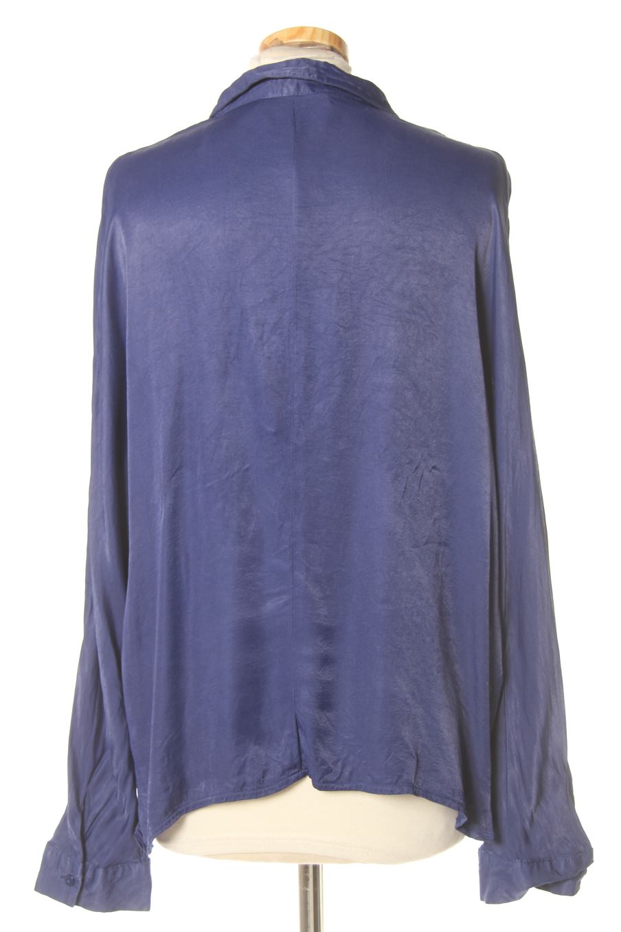 Blouse à manches longues Promod de la taille M, de couleur bleu marine