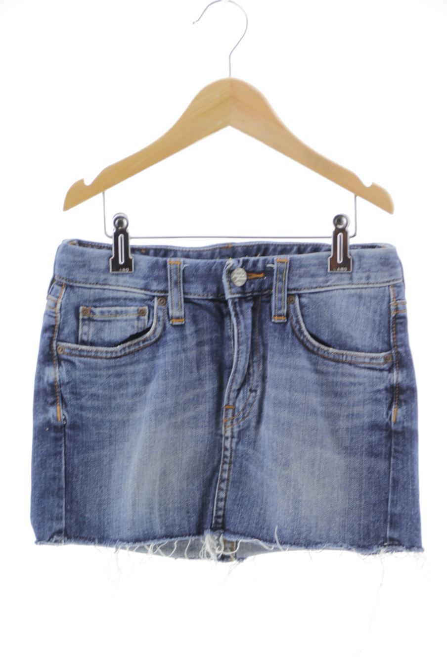 Falda de H&M de la talla 9 años de denim de segunda mano
