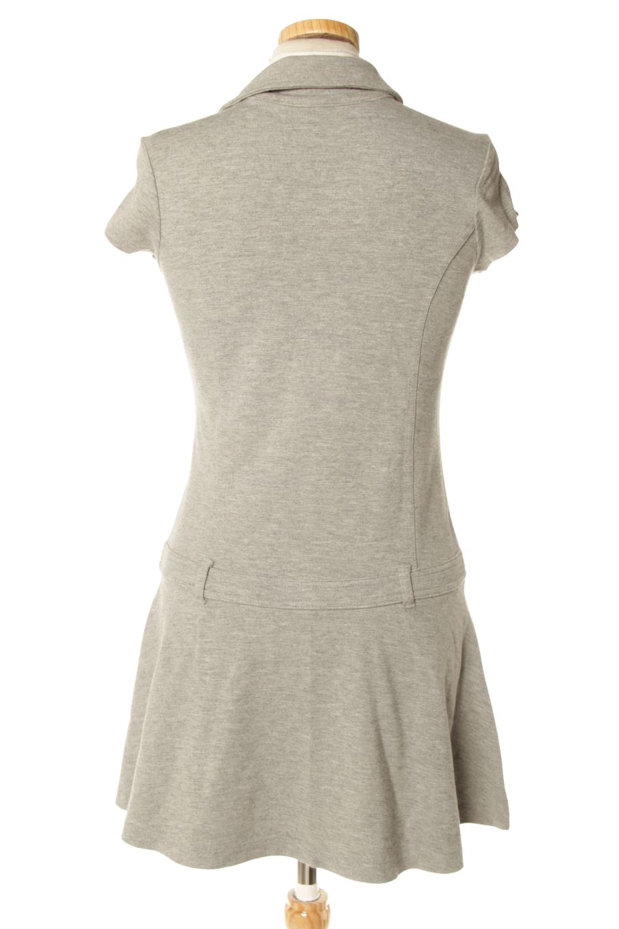 Robe casual Benetton de la taille S, de couleur gris