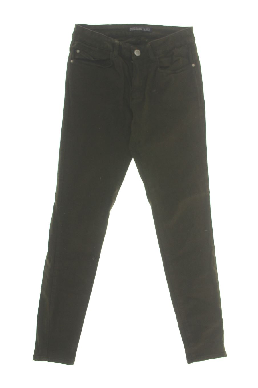 Jeans Zara de la taille 38, de couleur vert de denim