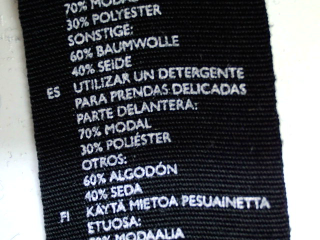 Blouse à manches courtes COS de la taille 36, de couleur bleu marine