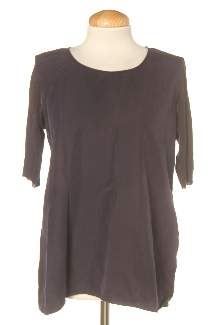 Blouse à manches courtes COS de la taille 36, de couleur bleu marine