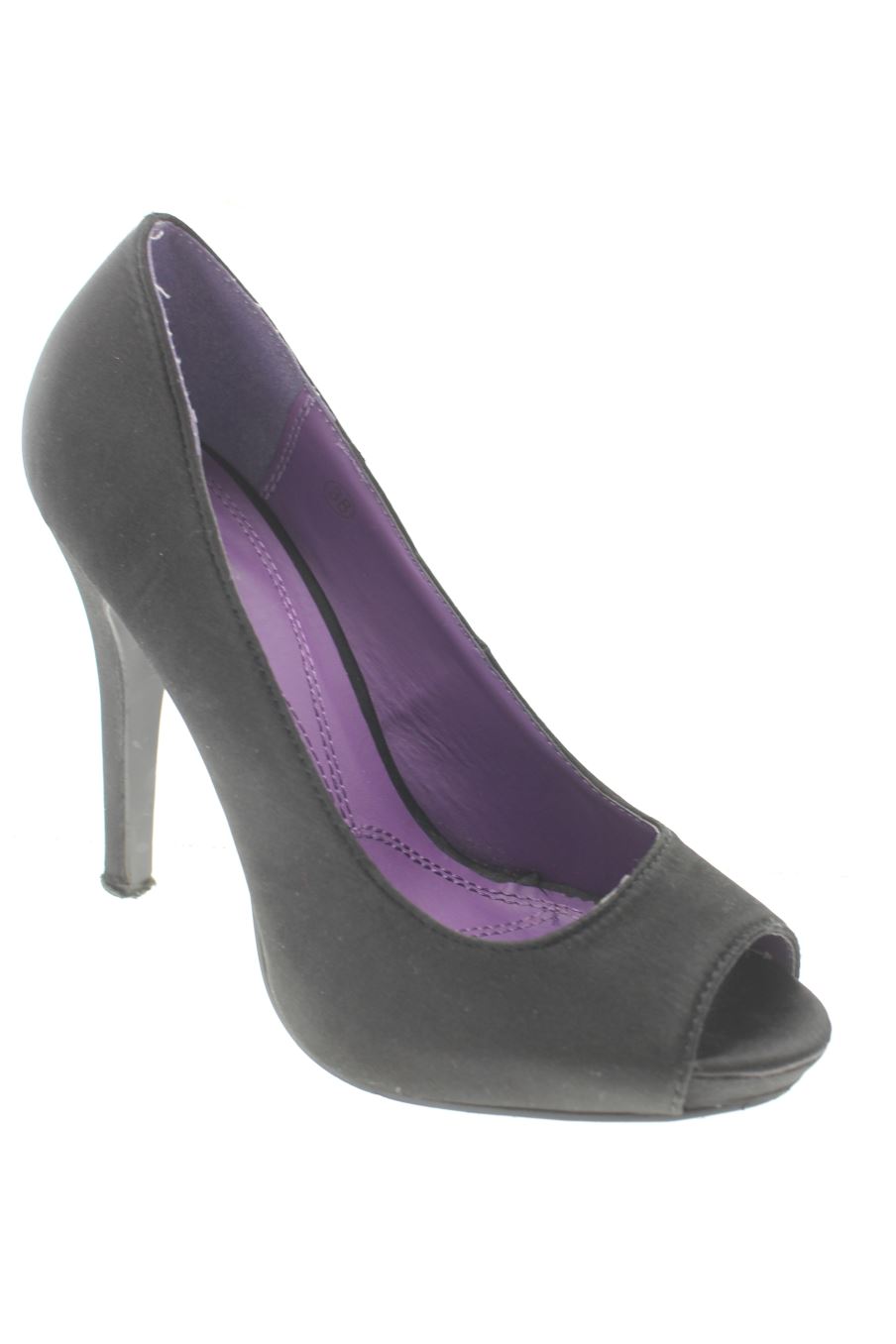 Zapatos de tacon de Misako de la talla 38, de color negro de