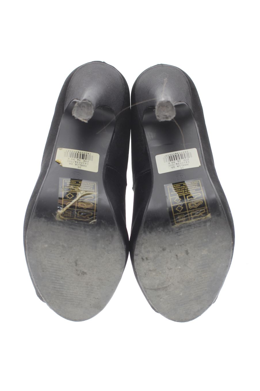Zapatos de tacon de Misako de la talla 38, de color negro de