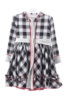 Vestido 8 años copo de nieve