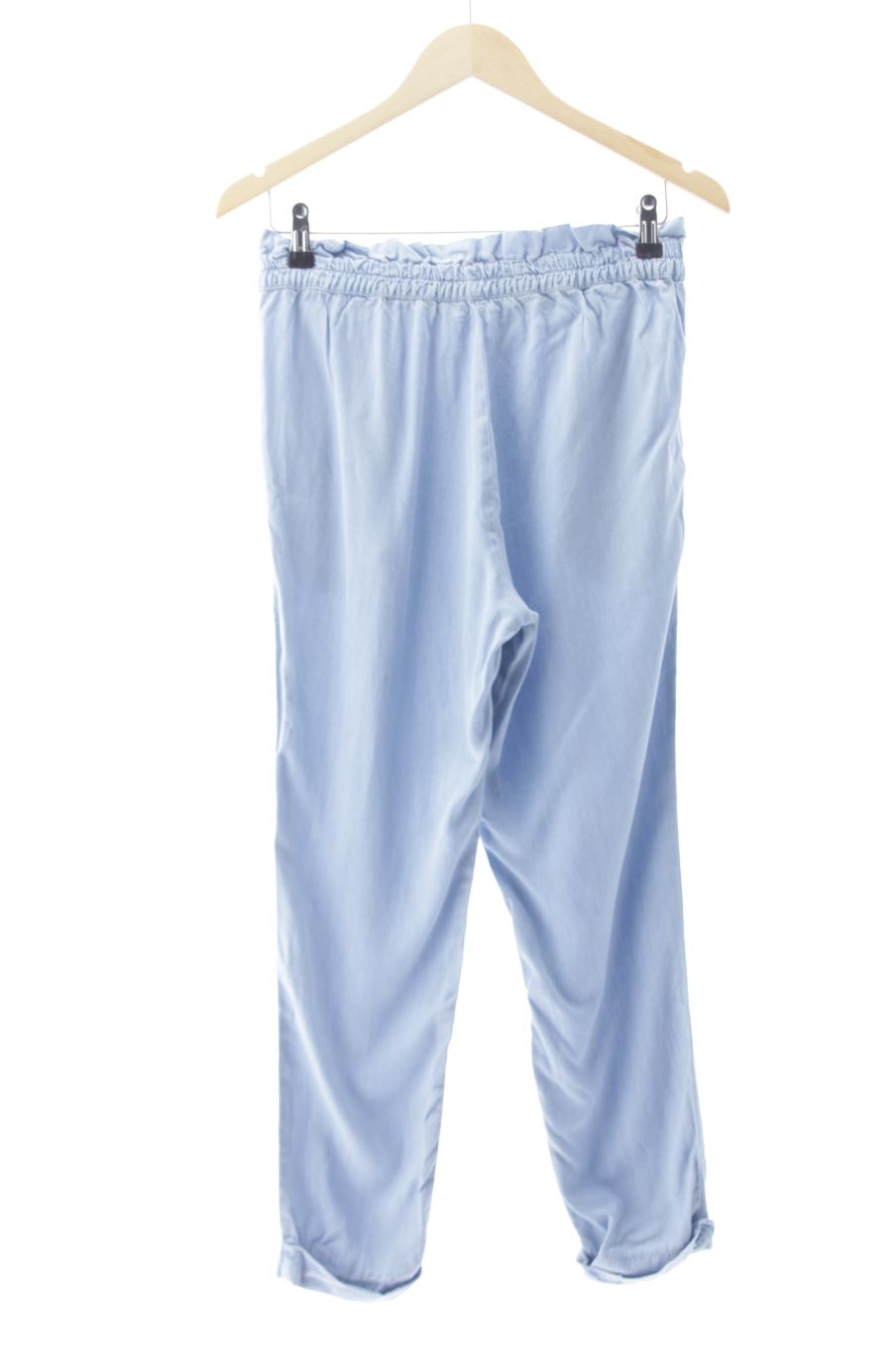Pantalon Casual Stradivarius de la taille M, de couleur bleu