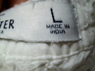 Kurze Hose von Hollister Größe L, Farbe Weiss, für