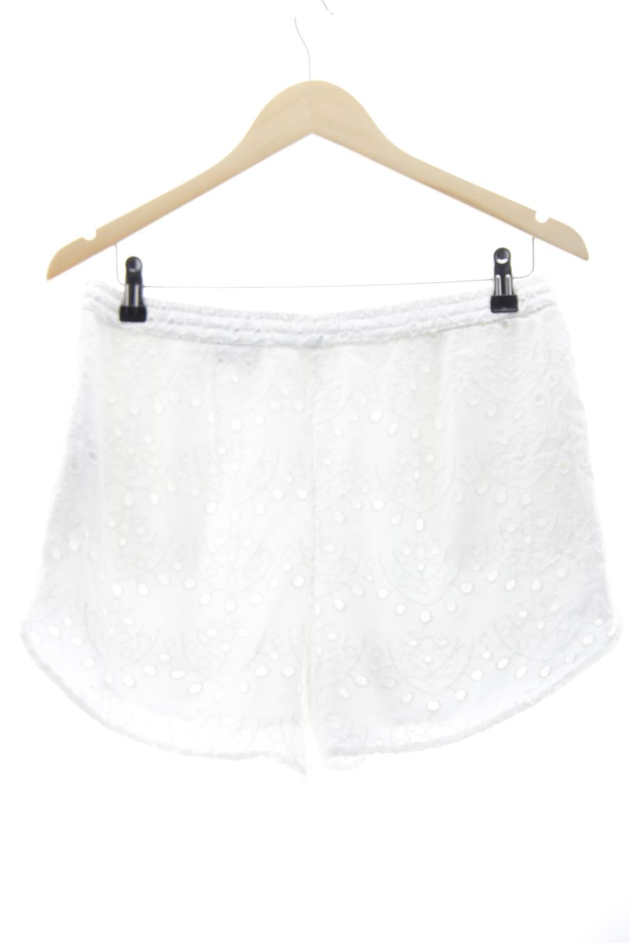 Kurze Hose von Hollister Größe L, Farbe Weiss, für