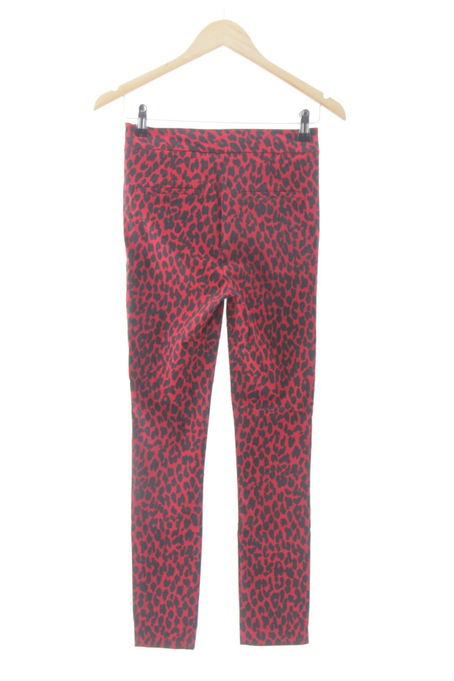 Pantalon Zara de la taille XS, de couleur animal print
