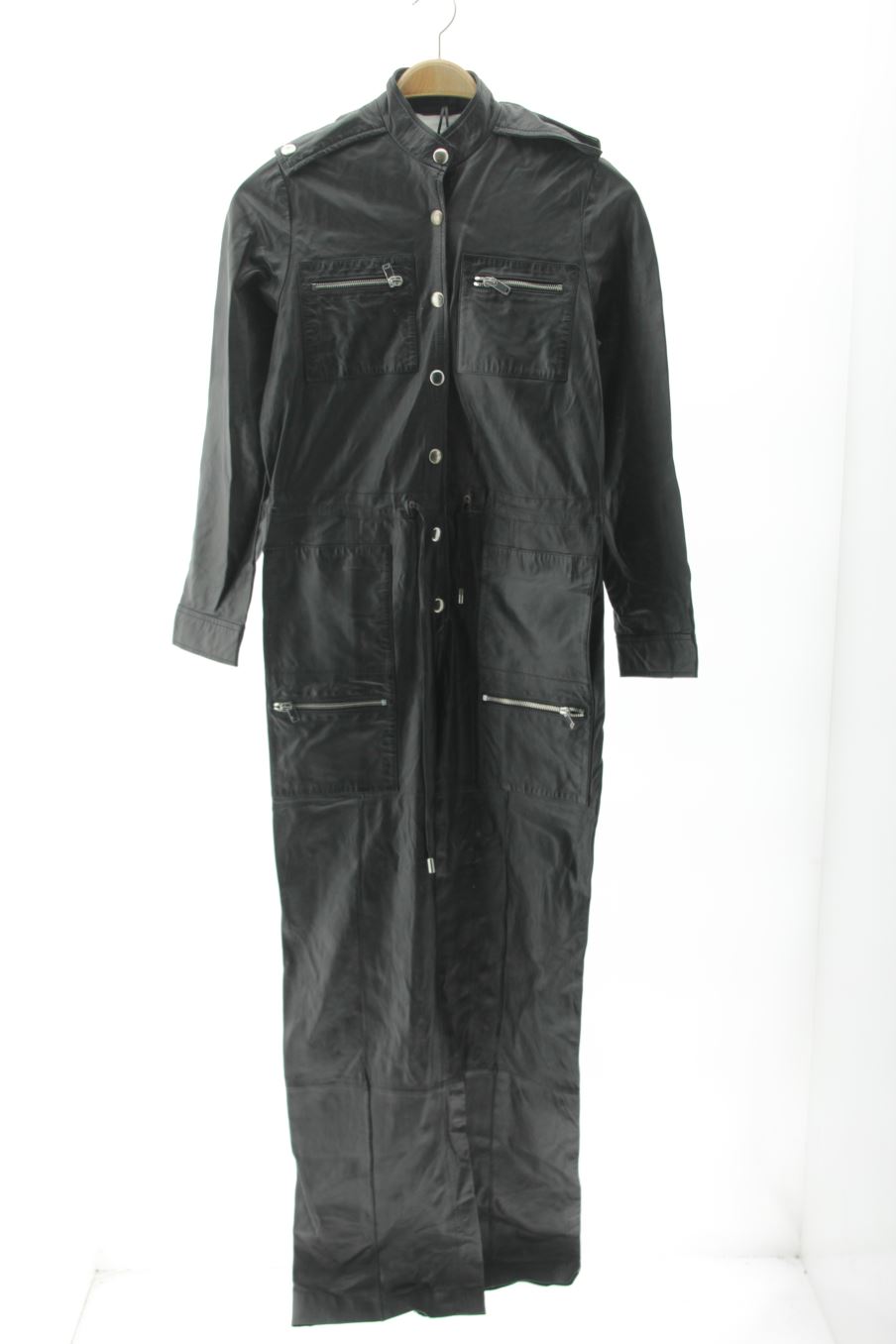 Combinaisons Zara de la taille L, de couleur noir de synthétique