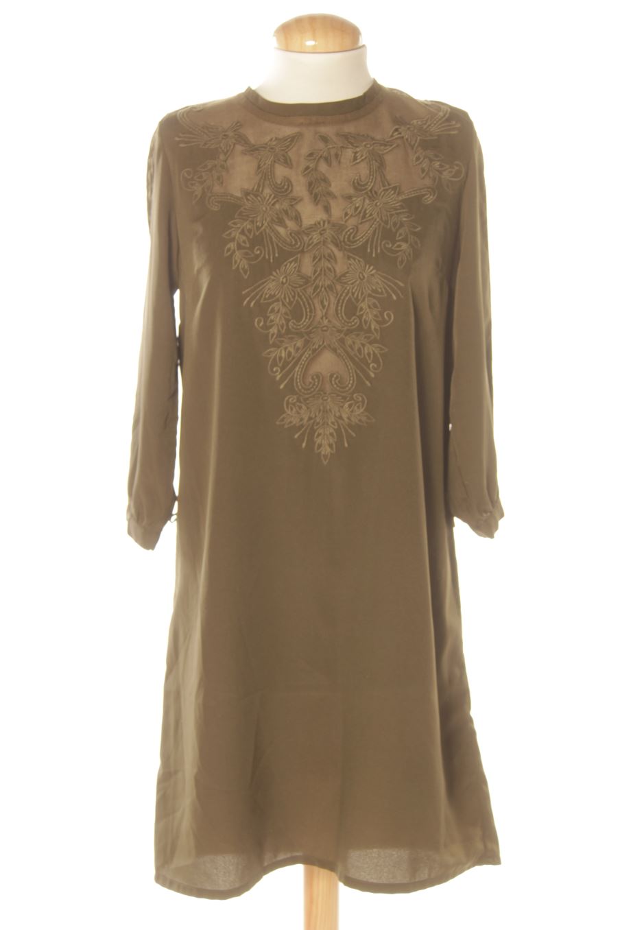 Robe casual Sfera de la taille S, de couleur vert