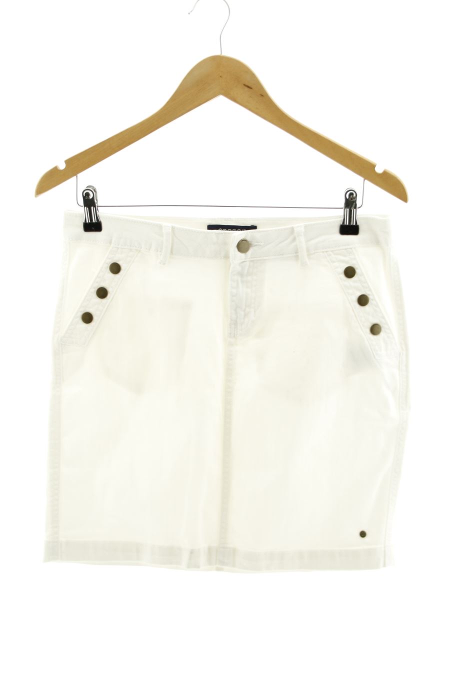 Jupe Bonobo Jean de la taille 38, de couleur blanc de denim