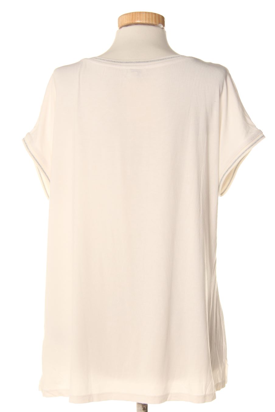 Blouse à manches courtes Street one de la taille 40, de couleur blanc