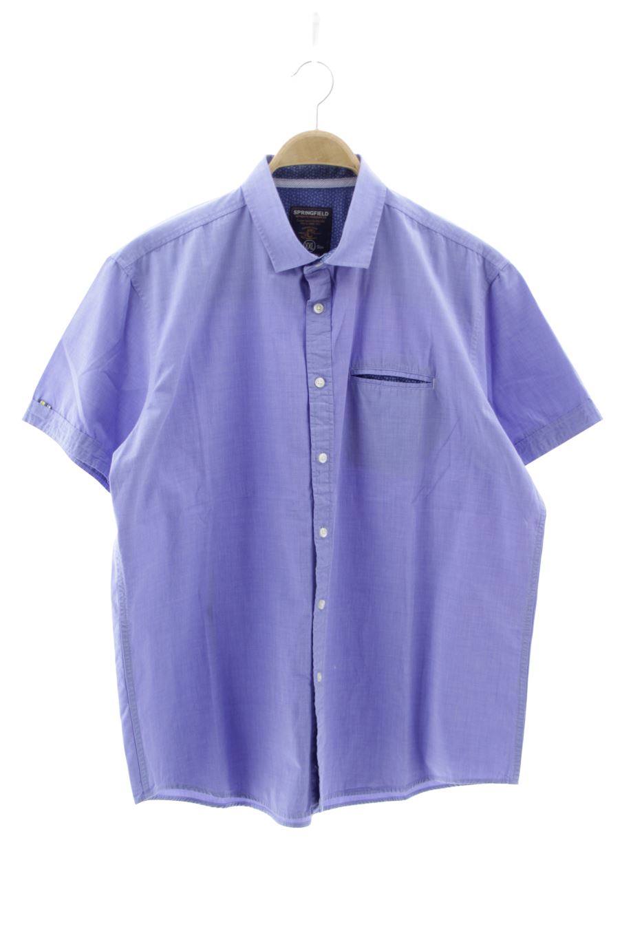 Camisa de manga corta de Springfield de la talla XXL