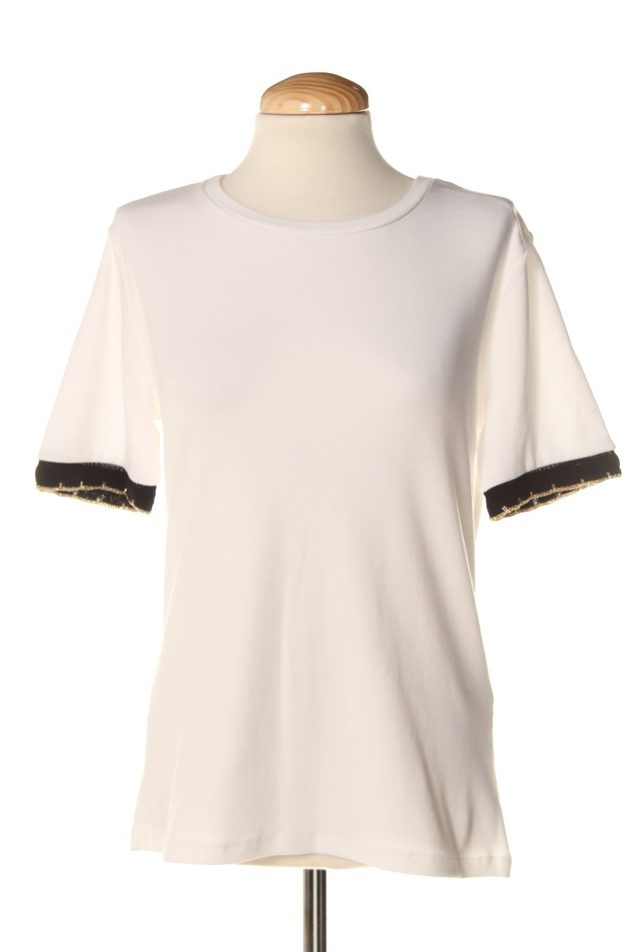 T-shirt Zara de la taille XL, de couleur blanc
