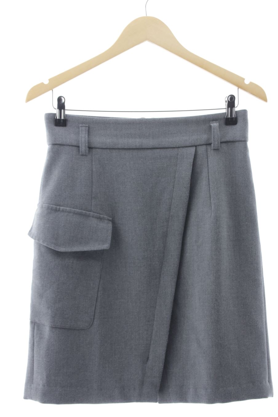 Jupe C&A de la taille 38, de couleur gris