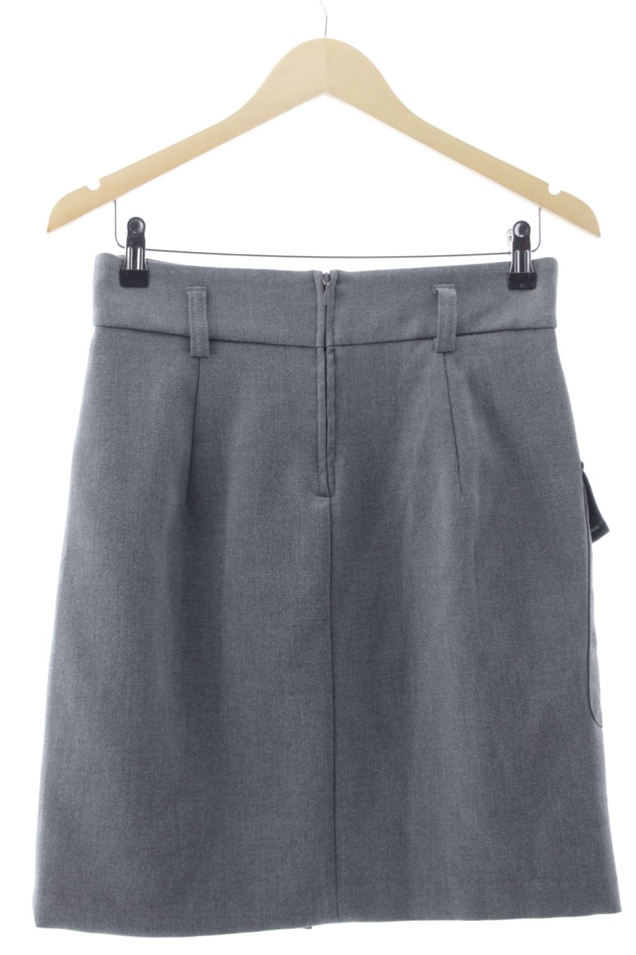 Jupe C&A de la taille 38, de couleur gris
