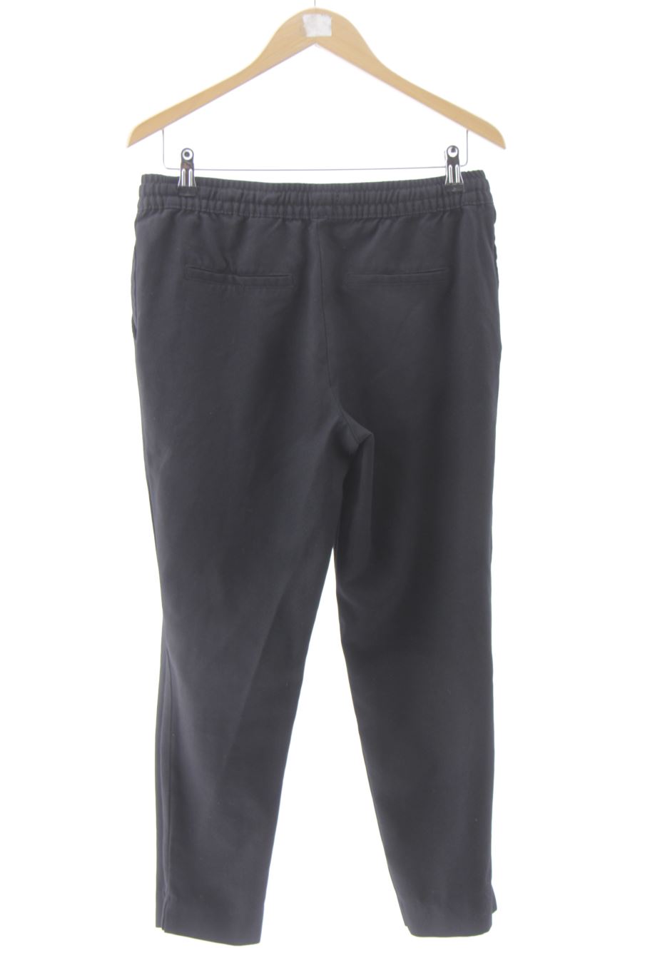 Pantalón Casual de H&M de la talla 38, de color negro