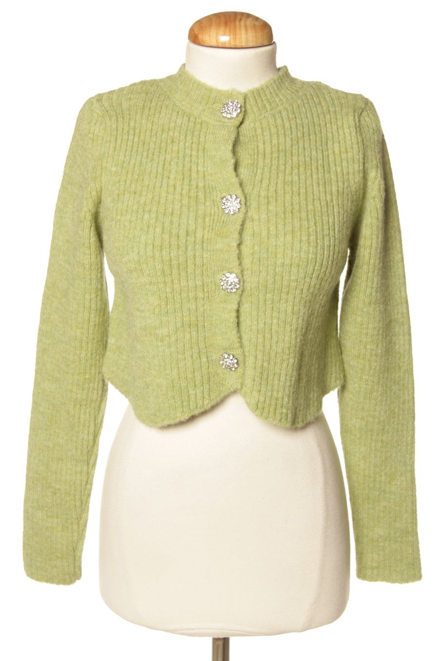 Chaqueta de Mango de la talla XS, de color verde