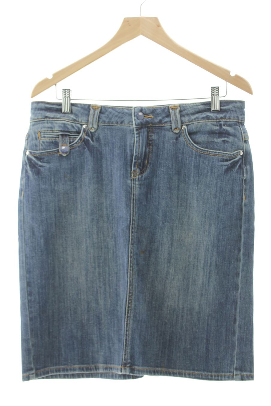 Gonne de Pedro del Hierro de la talla 42, de color blu