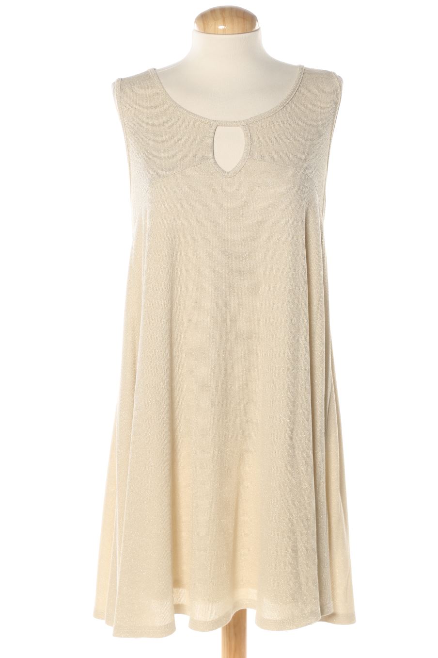 Vestito casual de Nekane de la talla 40, de color beige