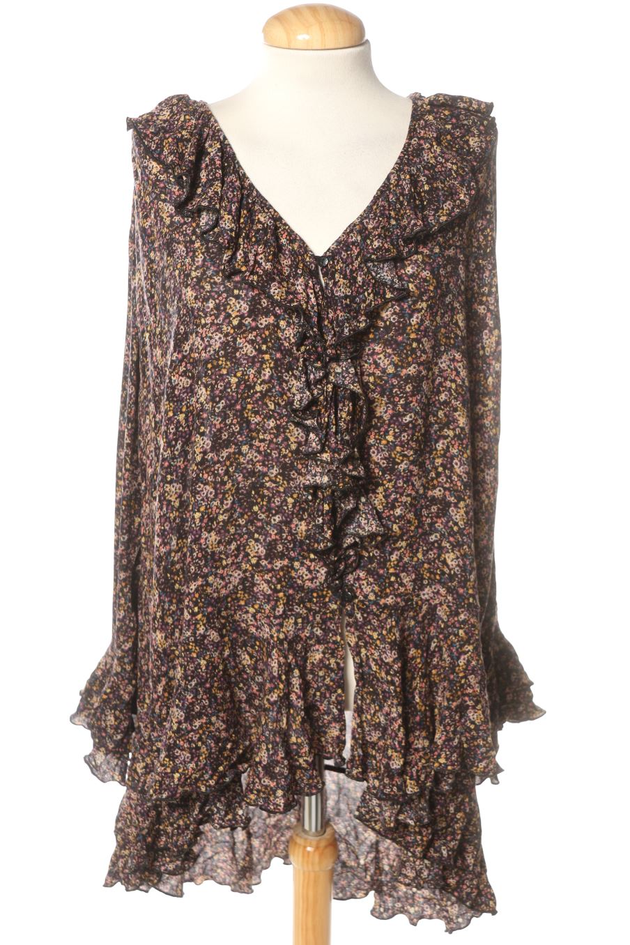 Robe casual Nekane de la taille L, de couleur fleurs