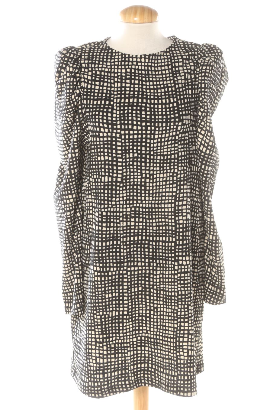 Robe casual Mango de la taille L, de couleur carreaux