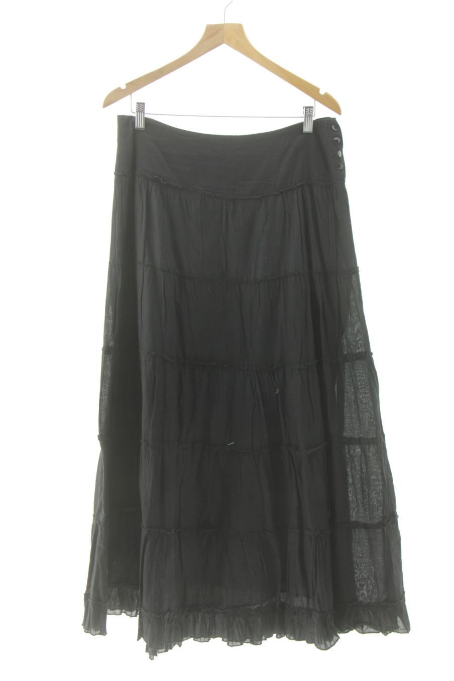 Jupe Stradivarius de la taille 36, de couleur noir