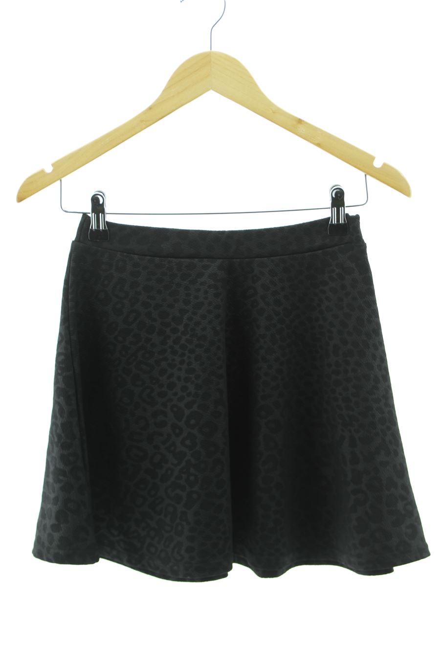 Jupe Boohoo de la taille 36, de couleur noir