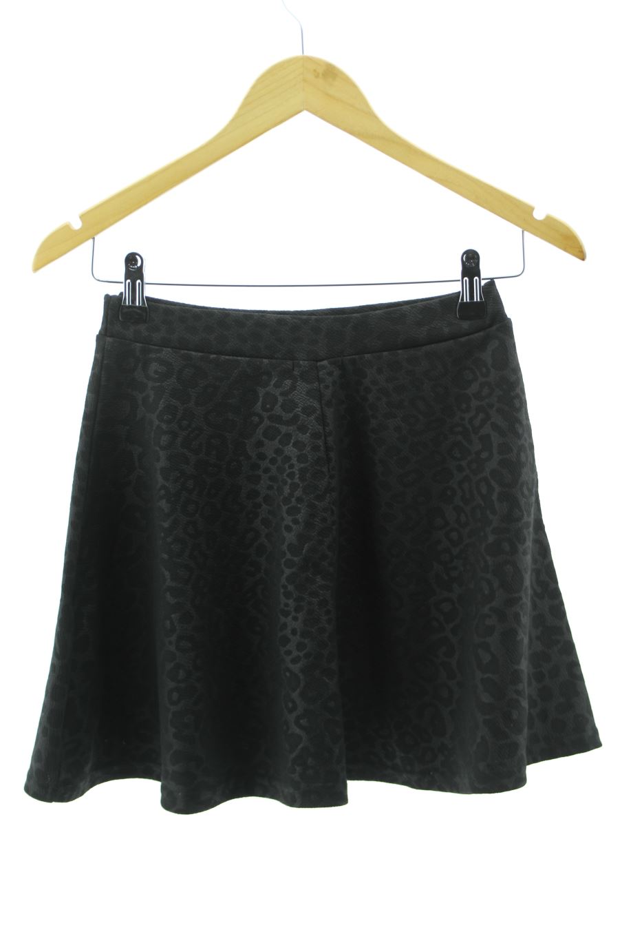 Jupe Boohoo de la taille 36, de couleur noir