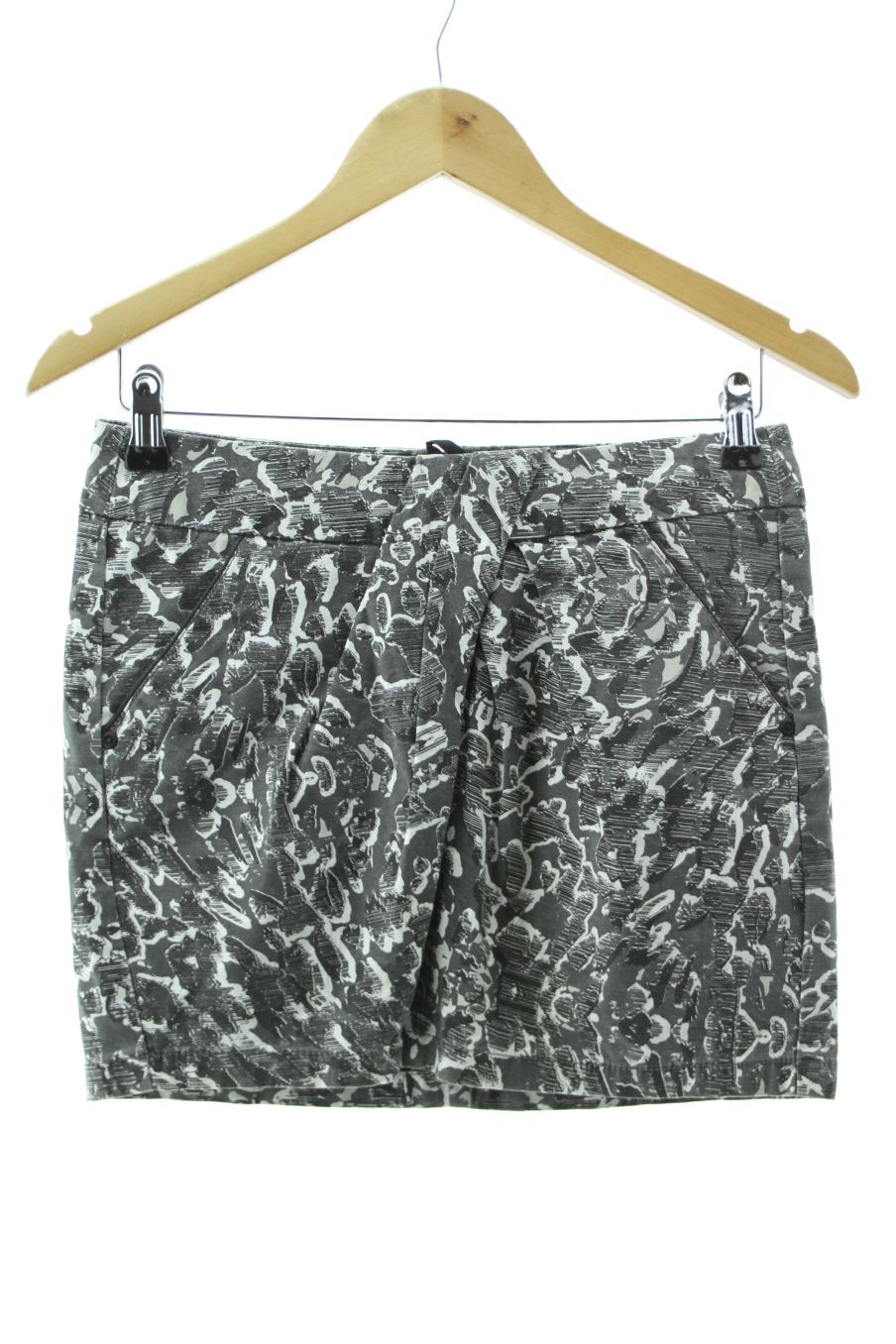 Jupe Street one de la taille 34, de couleur gris