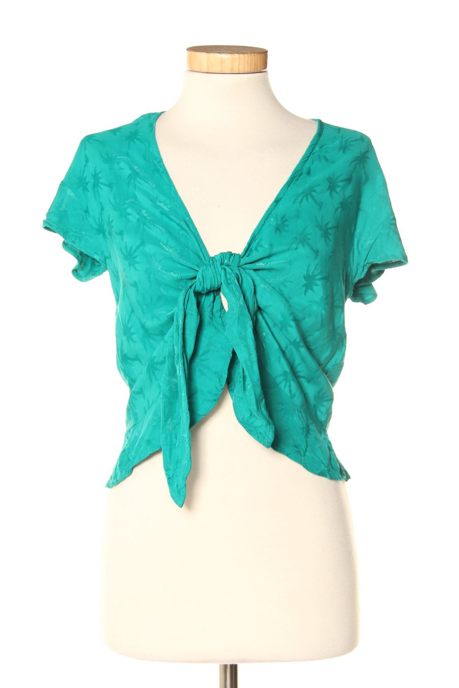 Top Mango de la taille S, de couleur vert