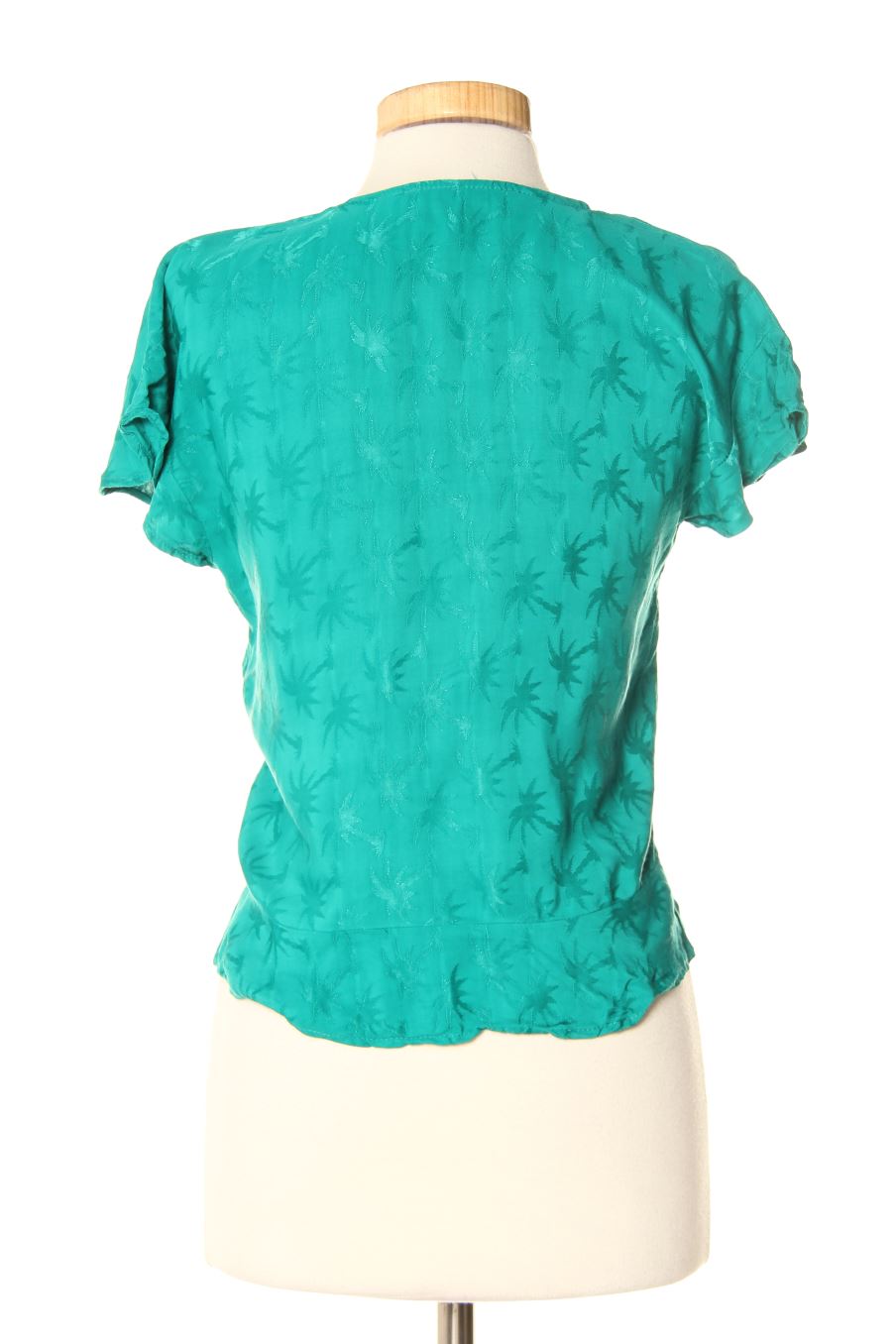 Top Mango de la taille S, de couleur vert