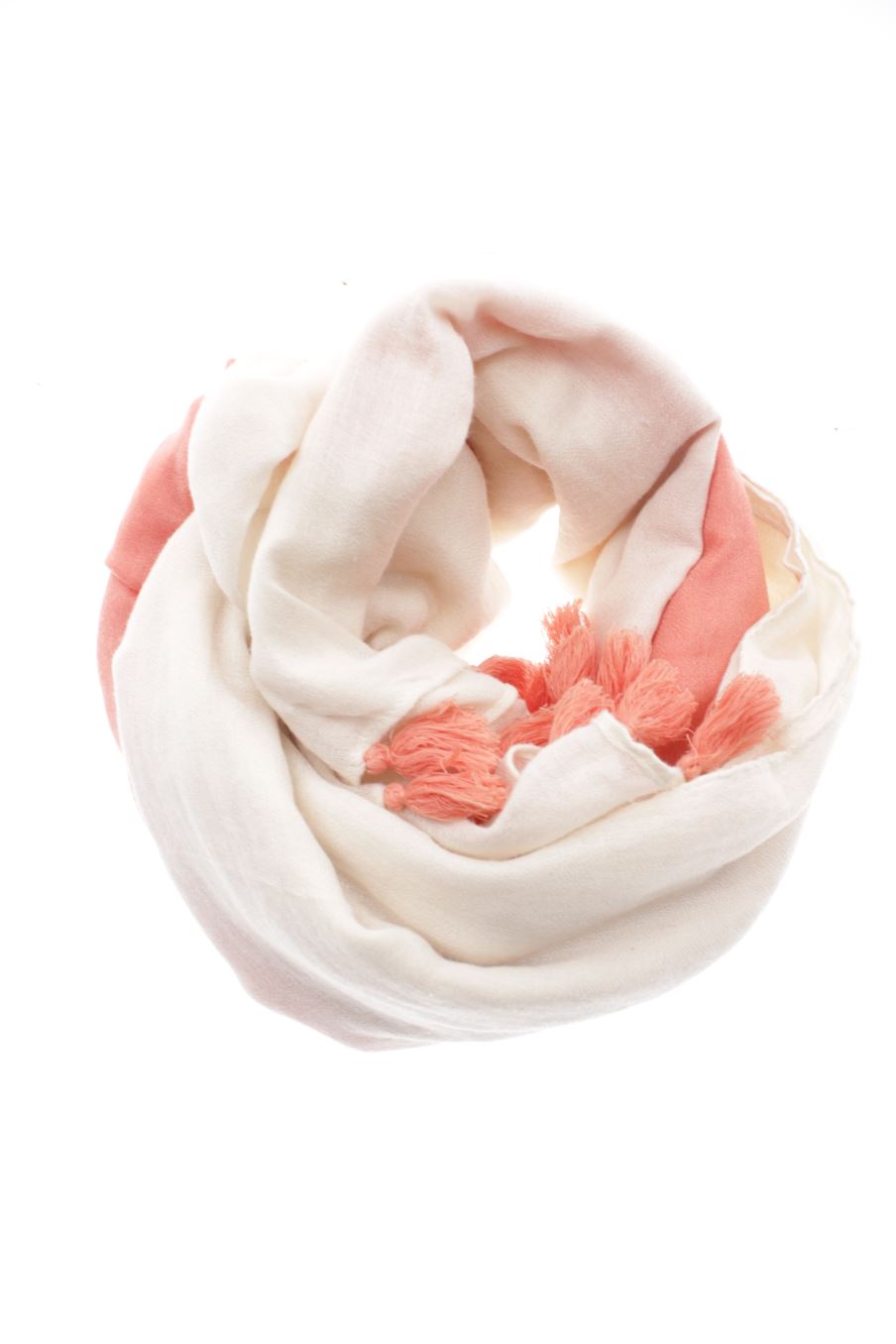 Foulards Naf Naf de la taille Taille unique, de couleur beige