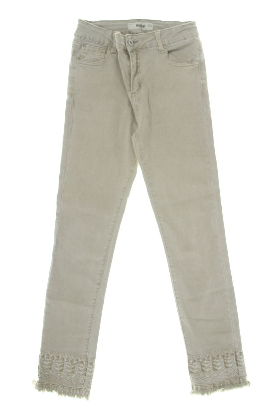 Vaquero de Monday de la talla M, de color beige de ropa vaquera