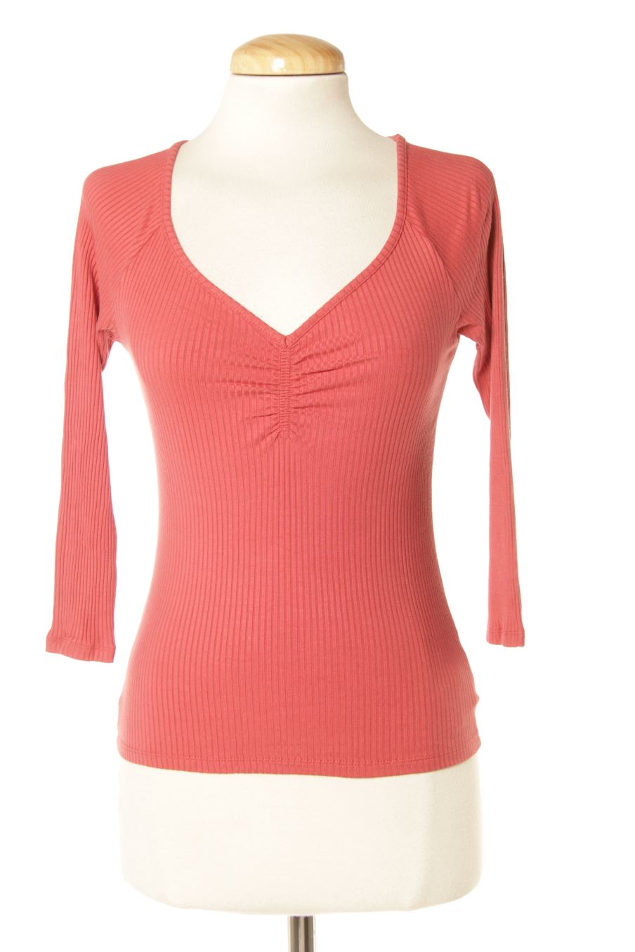 Camiseta manga larga de Camaieu de la talla XS, de color rosa