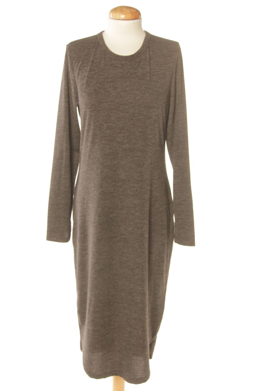 Robe casual H&M de la taille M, de couleur gris