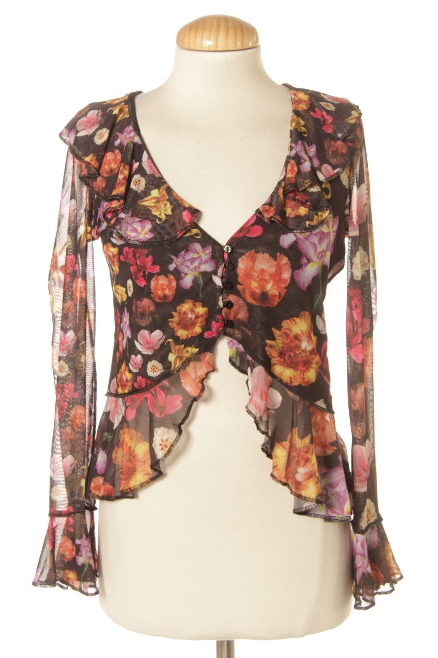 Top Desigual de la taille M, de couleur fleurs