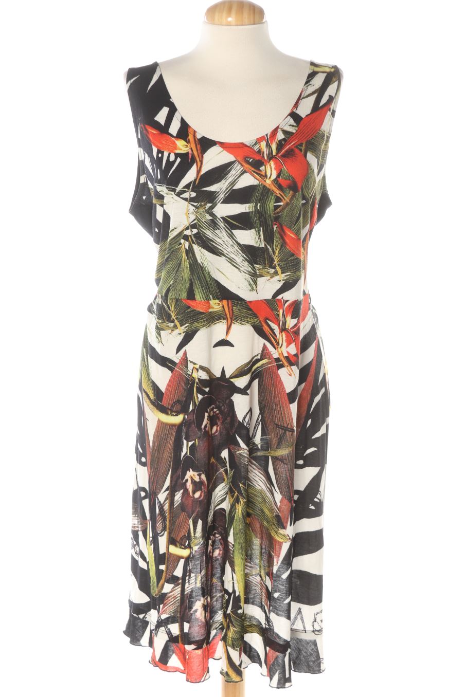 Robe casual Desigual de la taille XL, de couleur imprimés
