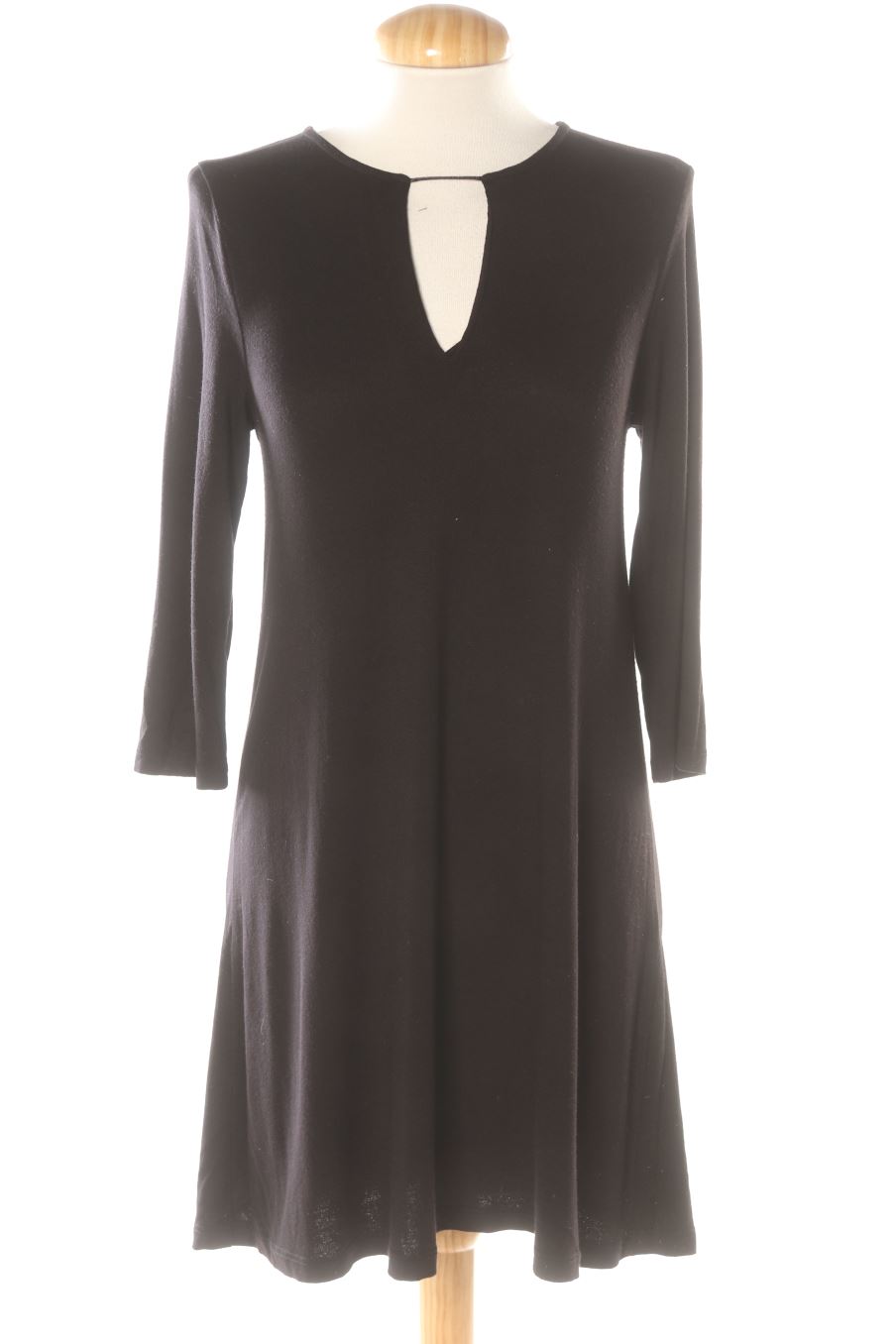 Robe casual Pull & Bear de la taille XS, de couleur noir
