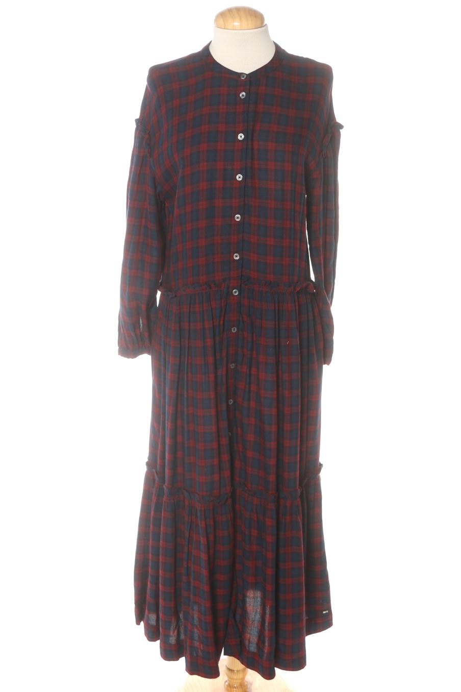 Einfaches Kleid von Tommy Hilfiger Größe 36, Farbe Kariert, für