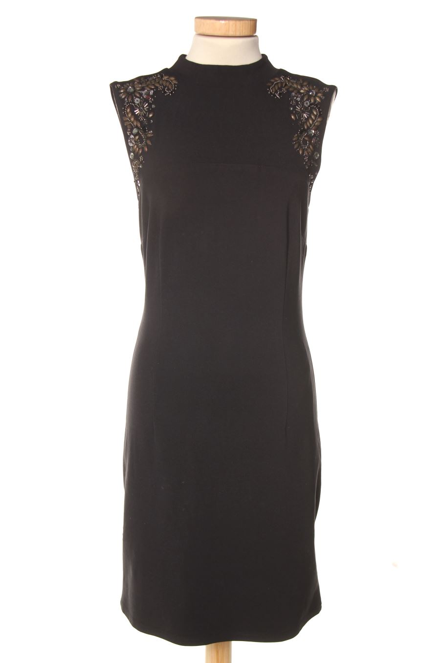 Robe casual Fórmula Joven de la taille 38, de couleur noir