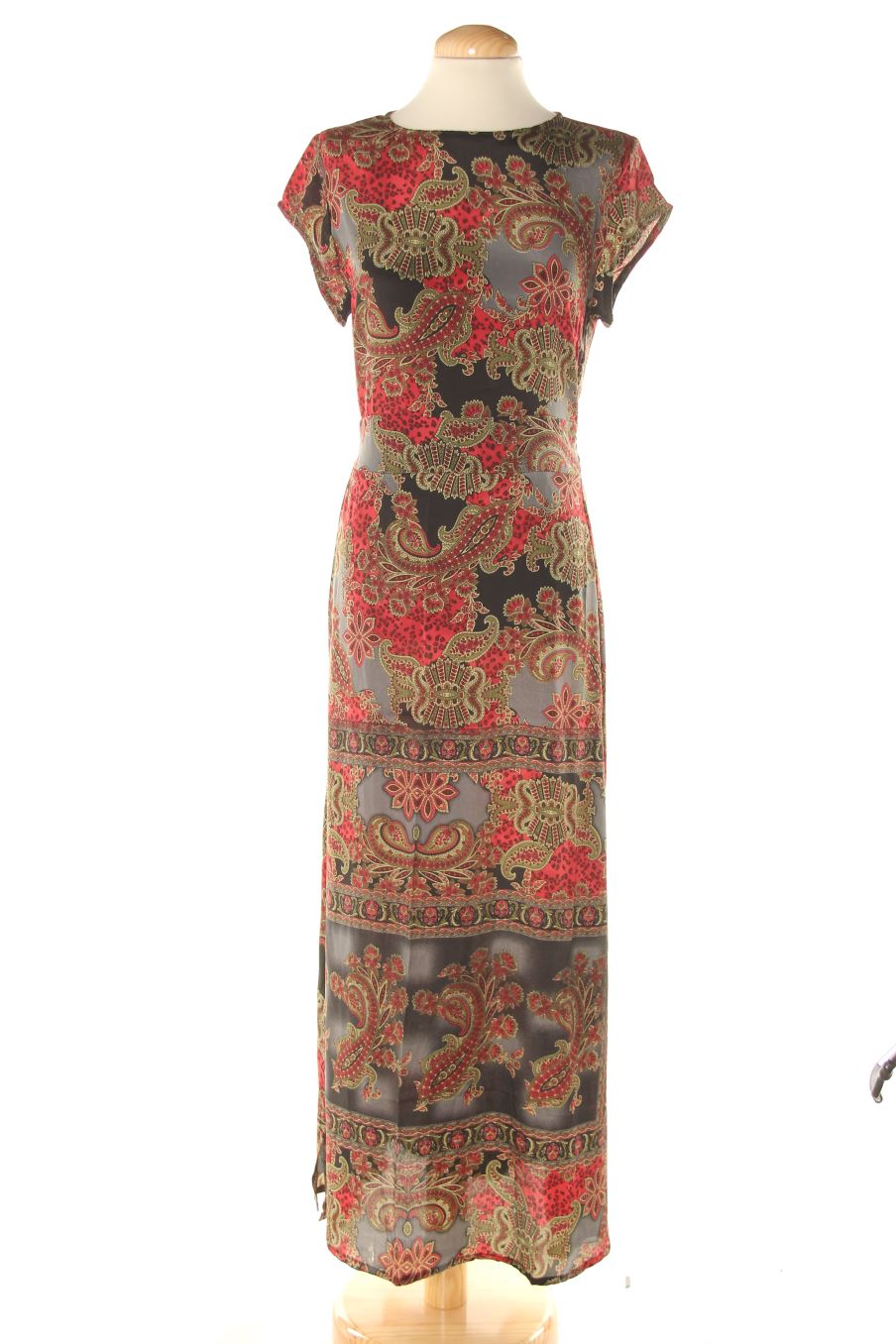 Vestido casual de PERCENTIL de la talla S, de color estampado de seda