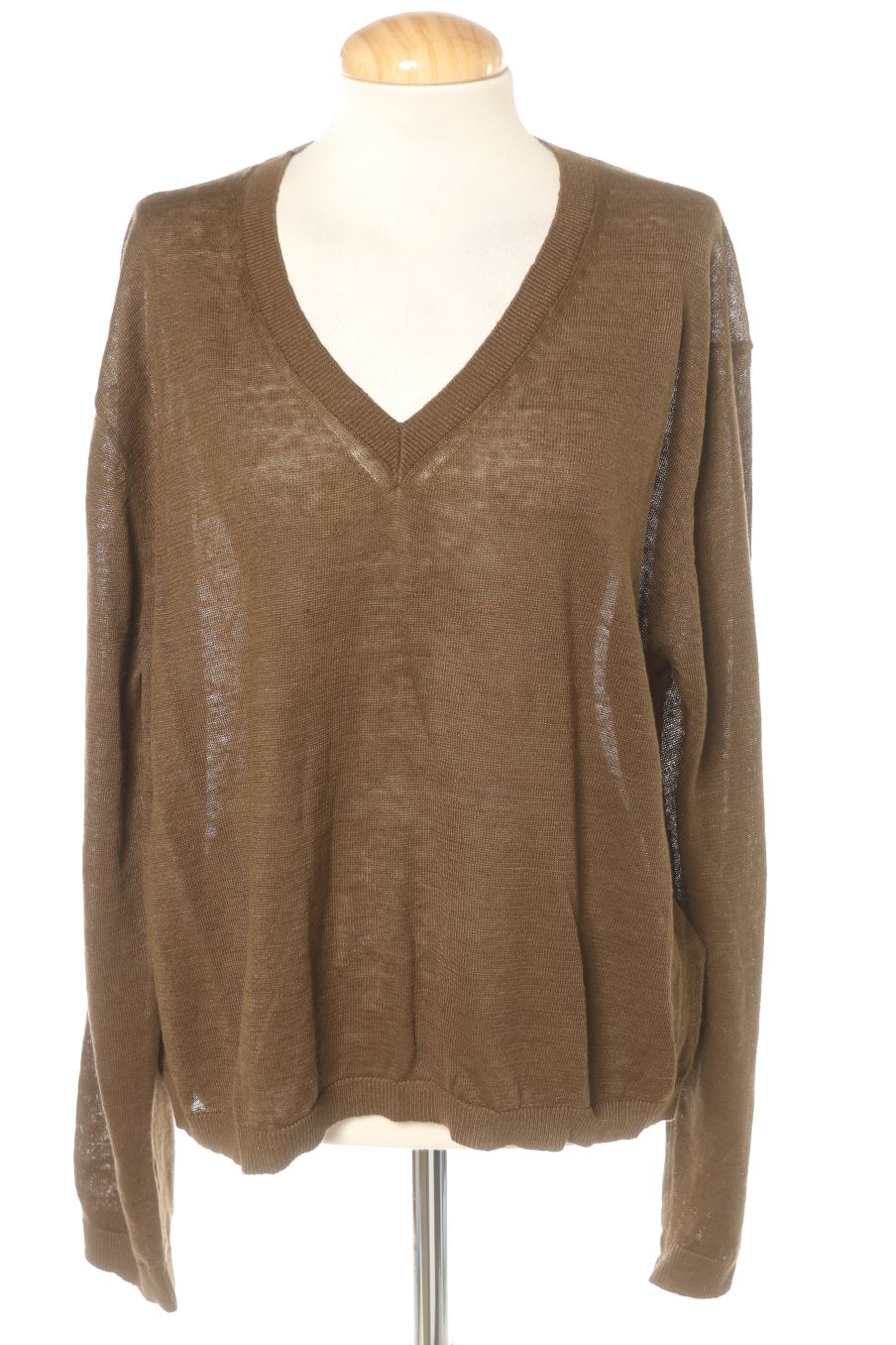 Pull Massimo Dutti de la taille XL, de couleur vert