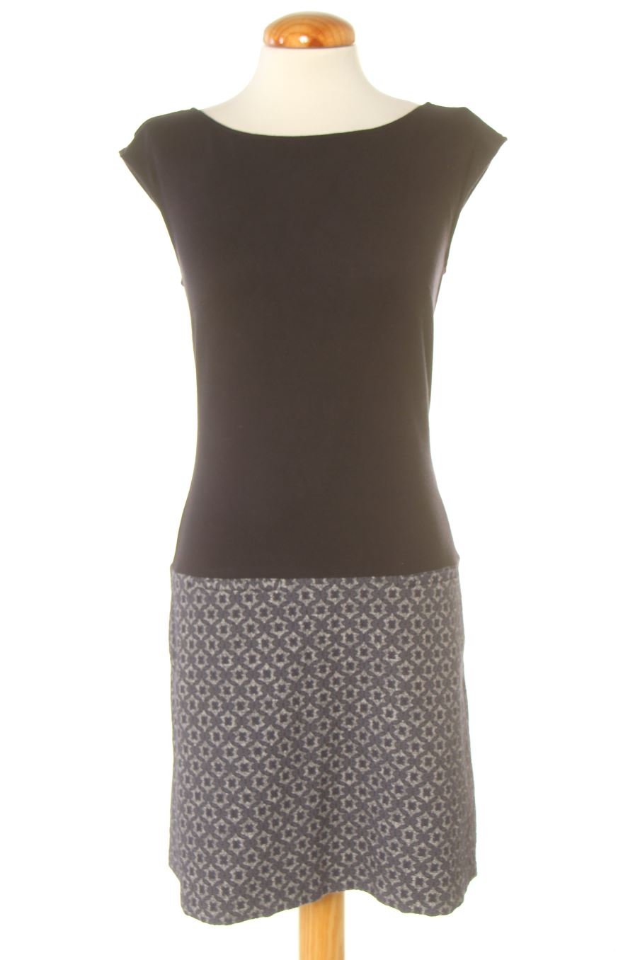 Vestido casual de Naf Naf de la talla 36, de color azul marino