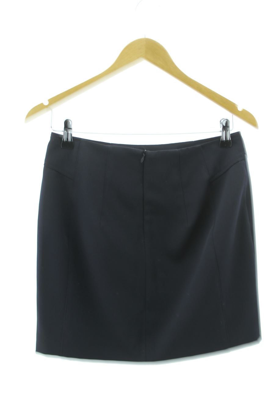 Falda de class de la talla 36, de color azul marino