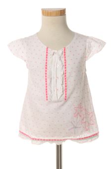 Blouse à manches courtes 4 ans DPam (Du Pareil au meme)