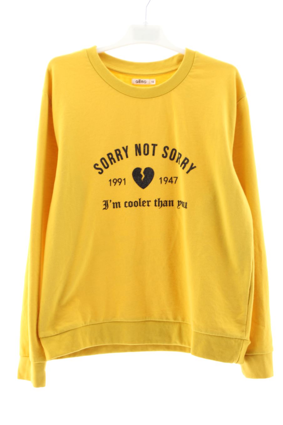 Sweatshirt Gémo de la taille 16 ans de seconde main