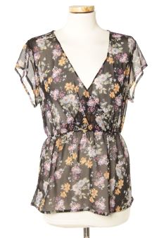 Blouse à manches courtes S trf (ZARA), photo 1 sur 2